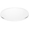 Plymor Clear Acrylic Round Standard-Edge Display Base, 8" W x 8" D x 0.375" H